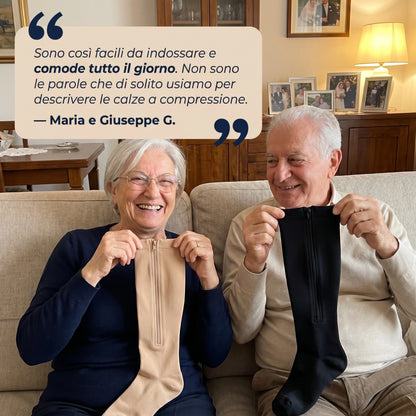 Calze a Compressione Graduata con Cerniera Unisex - Venzipa™