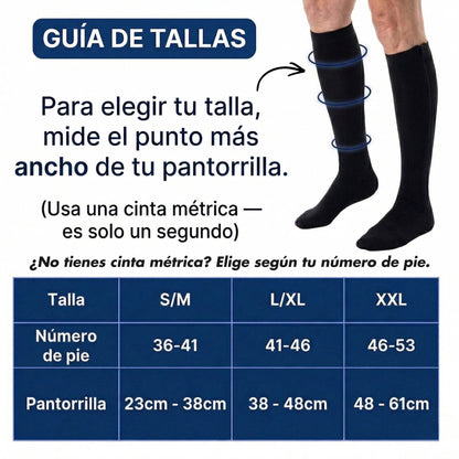Cremallera lateral medias de compresión Venzipa España