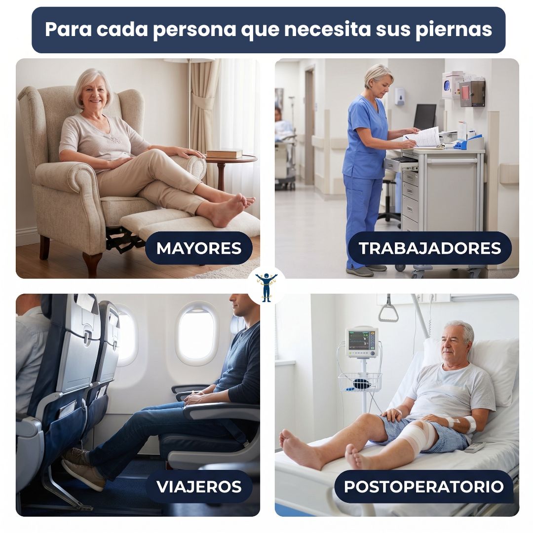 Medias de compresión Venzipa para personas mayores, trabajadores, viajeros y postoperatorio — para cada persona que necesita sus piernas